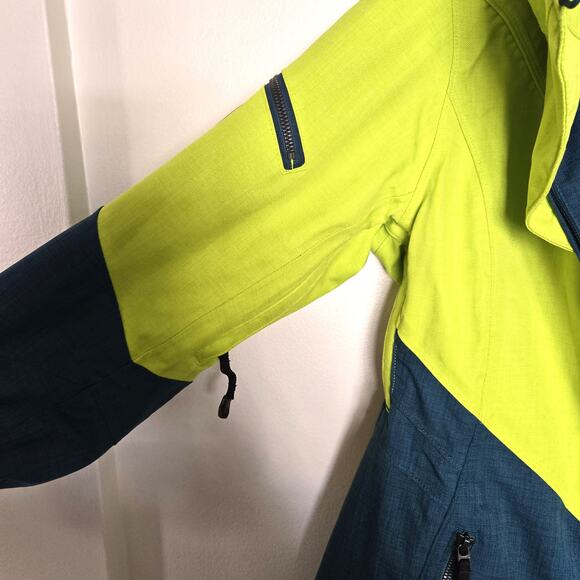 Oakley Eco Shell Ski Jacket Lightning Green - Women's Medium - Picture 6 of 10